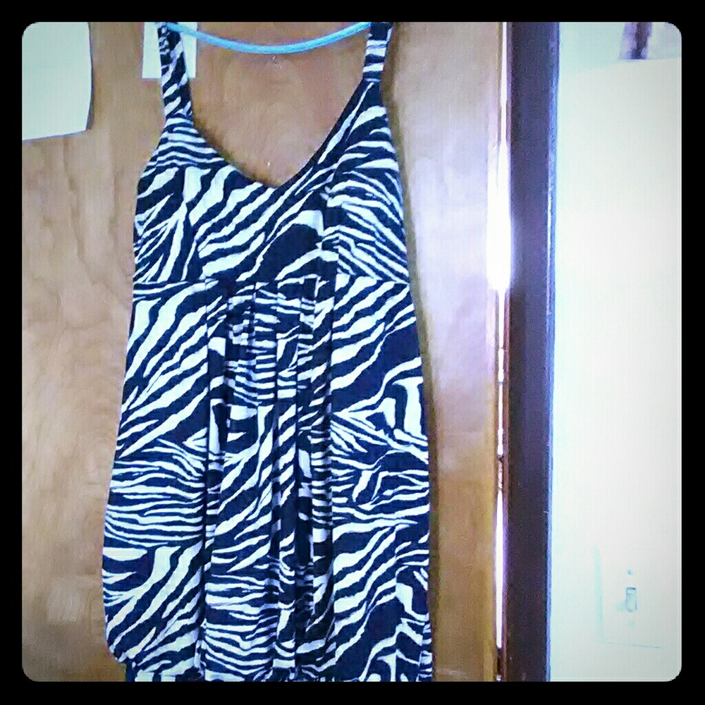 Halter animal print mini dress